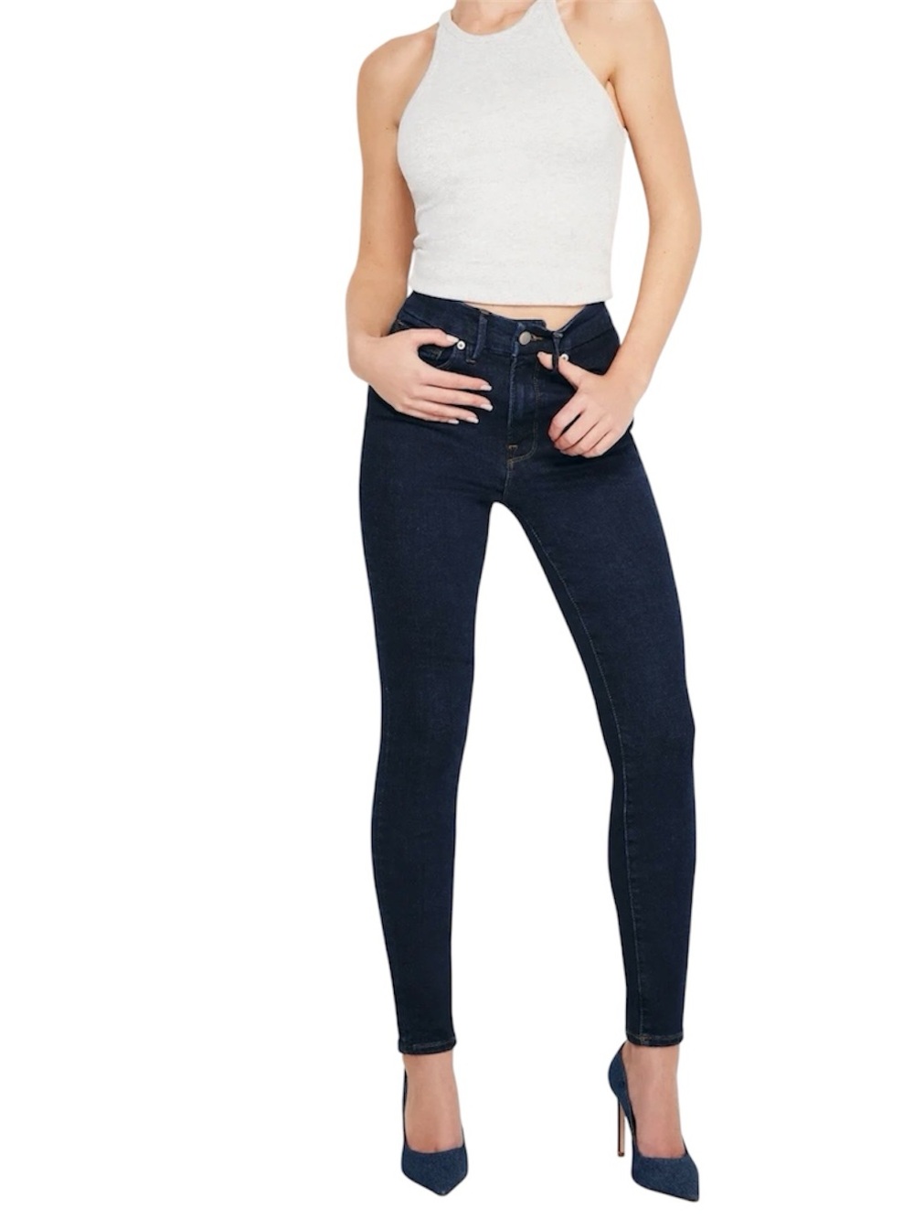 Good American Always Fits Good Legs Skinny Jeans